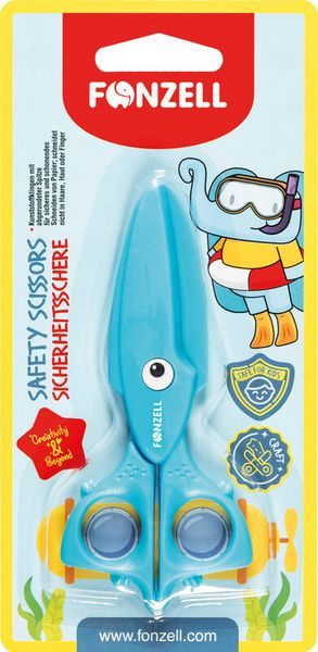 Produktbild: Sicherheitsschere Tintenf.blau