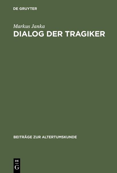 Produktbild: Dialog der Tragiker
