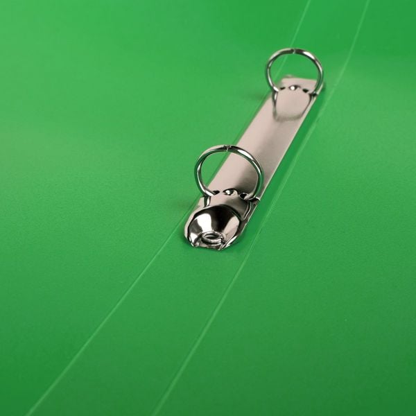 Produktbild: Idena Ringbuch aus Kunststoff 2 Ringe gr&uuml;n DIN A4 R&uuml;ckenbreite 2cm
