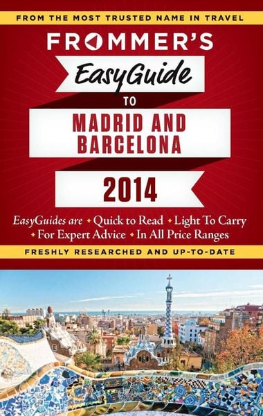 Produktbild: Frommer's EasyGuide to Madrid and Barcelona 2014