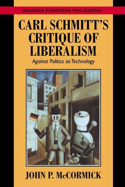 Produktbild: Carl Schmitt's Critique of Liberalism