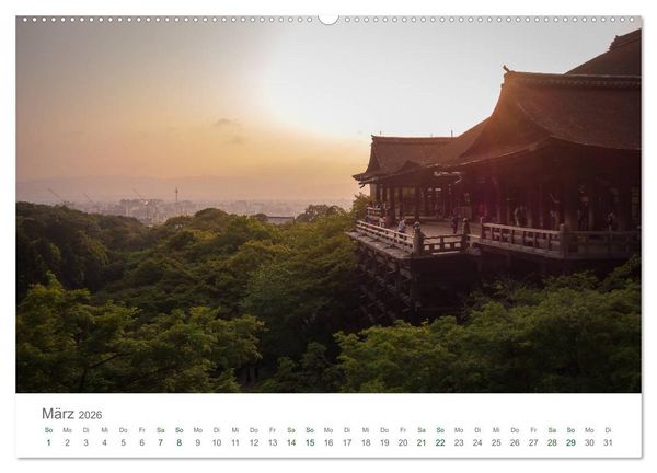 Produktbild: Japan - Orte der Stille (hochwertiger Premium Wandkalender 2026 DIN A2 quer), Kunstdruck in Hochglanz