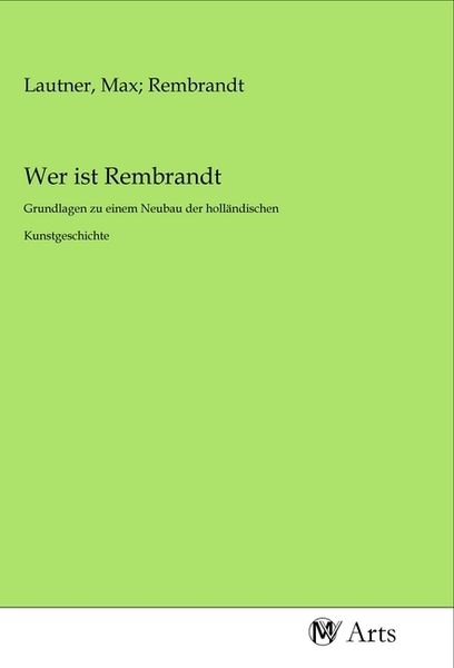 Produktbild: Wer ist Rembrandt
