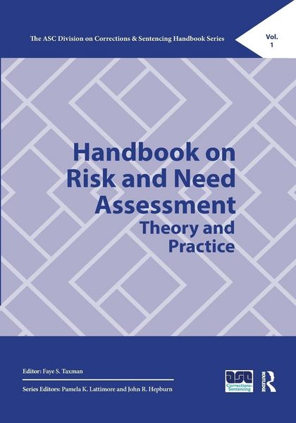 Produktbild: Handbook on Risk and Need Assessment
