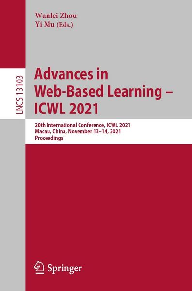 Produktbild: Advances in Web-Based Learning - ICWL 2021