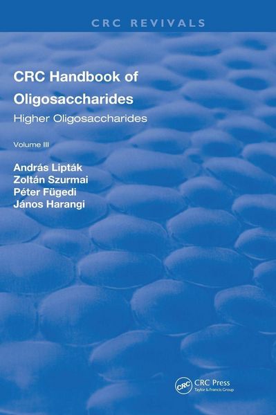 Produktbild: CRC Handbook of Oligosaccharides