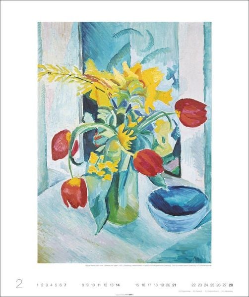 Produktbild: August Macke Edition Kalender 2027