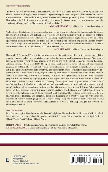 Produktbild: Institutional Diversity in Self-Governing Societies
