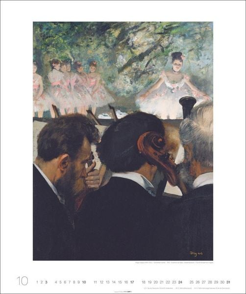 Produktbild: Allegro - Musik in der Kunst Kalender 2027 - Musik in der Kunst