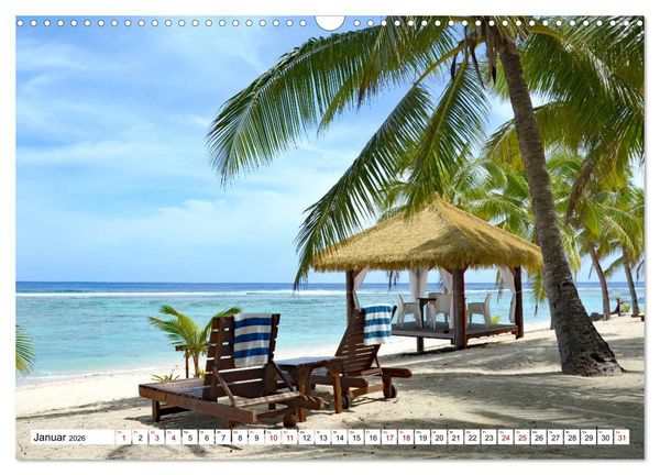 Produktbild: Rarotonga - Trauminsel im S&uuml;dpazifik. (Wandkalender 2026 DIN A3 quer), CALVENDO Monatskalender