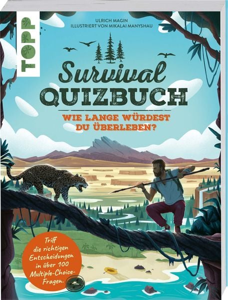 Produktbild: Survival-Quizbuch. Wie lange w&uuml;rdest du &uuml;berleben?