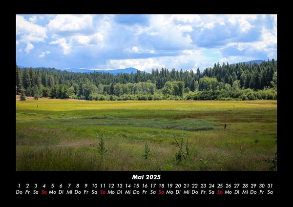Produktbild: Landschaftskalender 2025 Fotokalender DIN A3