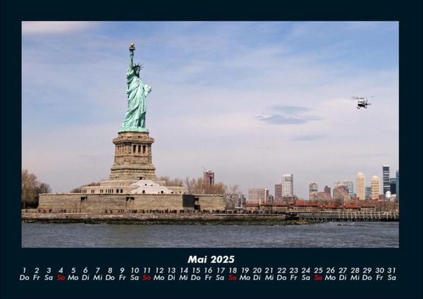 Produktbild: New York 2025 Fotokalender DIN A4