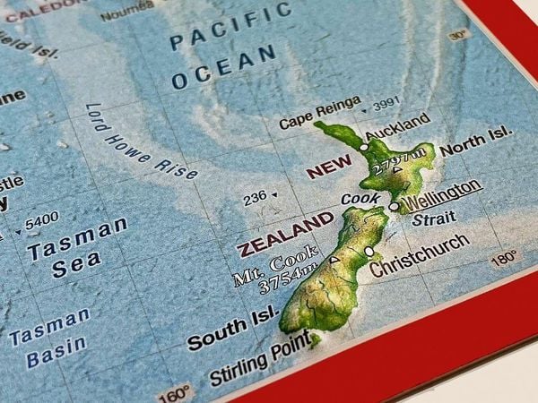 Produktbild: Reliefpostkarte Australien