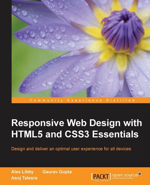 Produktbild: Responsive Web Design with HTML5 and CSS3 Essentials