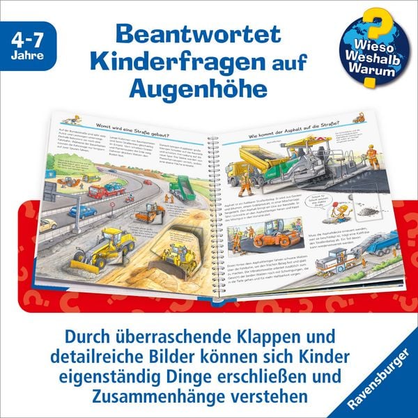 Produktbild: Wieso? Weshalb? Warum? Band 7 - Fahrzeuge auf der Baustelle