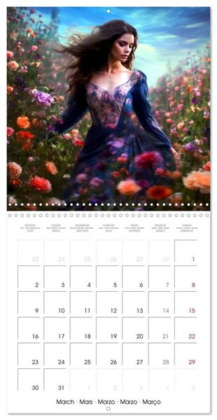 Produktbild: Meadow Muses (Wall Calendar 2026 12 &times; 12 Inch) CALVENDO 12 Month Wall Calendar