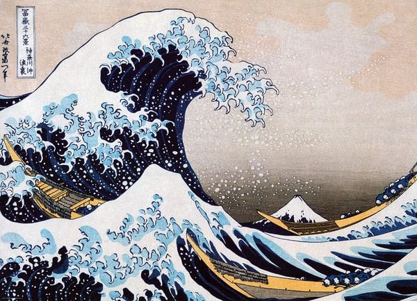 Produktbild: Die gro&szlig;e Welle von Kanagawa von Hokusai 1000 Teile