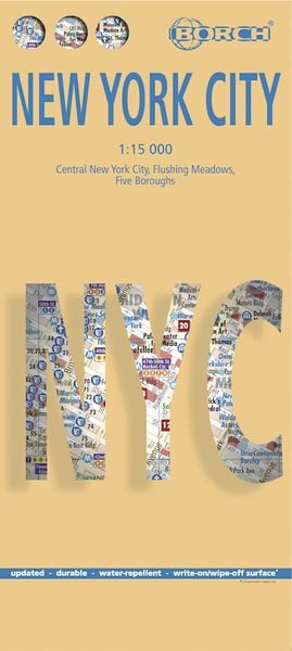 Produktbild: New York City, Borch Map