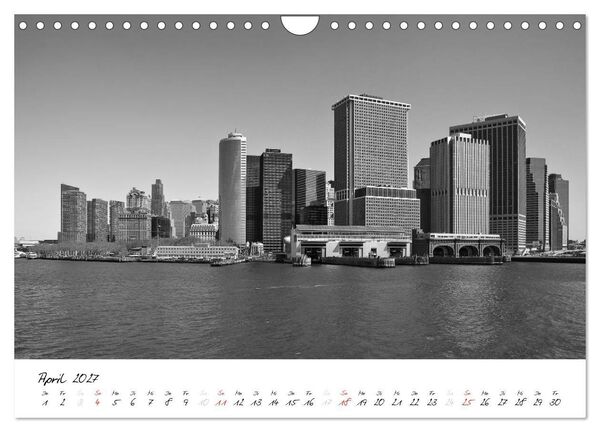 Produktbild: New York &ndash; The Big Apple (Wandkalender 2027 DIN A4 quer), CALVENDO Monatskalender