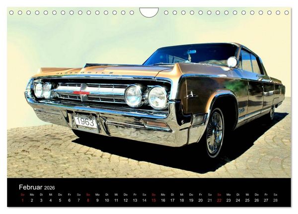 Produktbild: Oldtimer (Wandkalender 2026 DIN A4 quer), CALVENDO Monatskalender