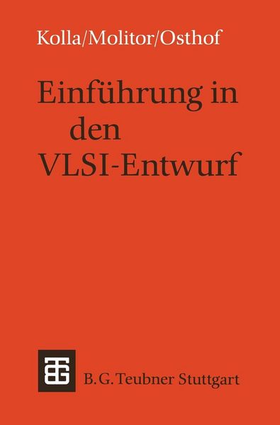 Produktbild: Einf&uuml;hrung in den VLSI-Entwurf