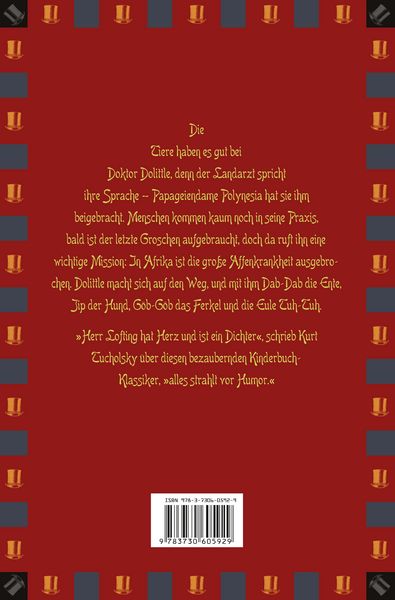 Produktbild: Hugh Lofting, Doktor Dolittle und seine Tiere
