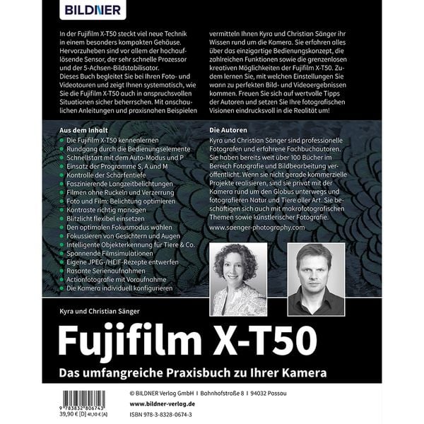 Produktbild: Fujifilm X-T50: Das umfangreiche Praxisbuch zu Ihrer Kamera