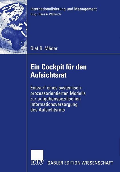 Produktbild: Ein Cockpit f&uuml;r den Aufsichtsrat