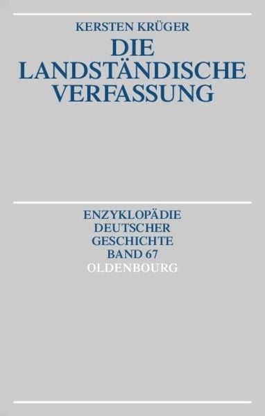 Produktbild: Die Landst&auml;ndische Verfassung