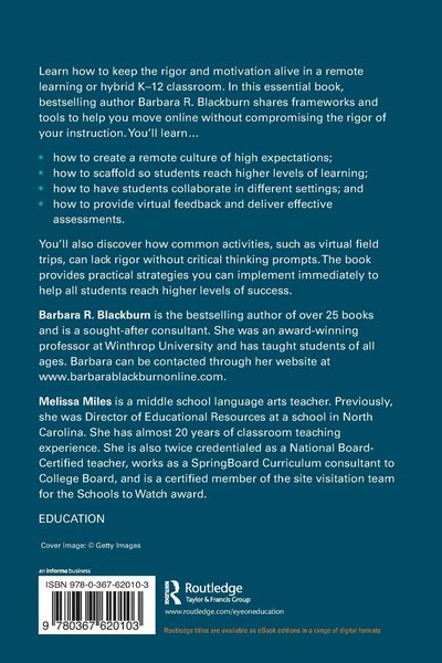 Produktbild: Rigor in the Remote Learning Classroom