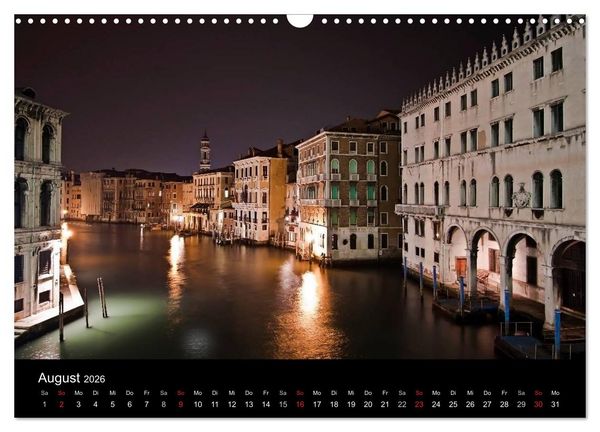 Produktbild: Bella Venezia (Wandkalender 2026 DIN A3 quer), CALVENDO Monatskalender