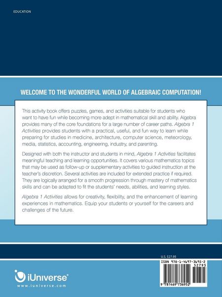 Produktbild: Algebra 1 Activities