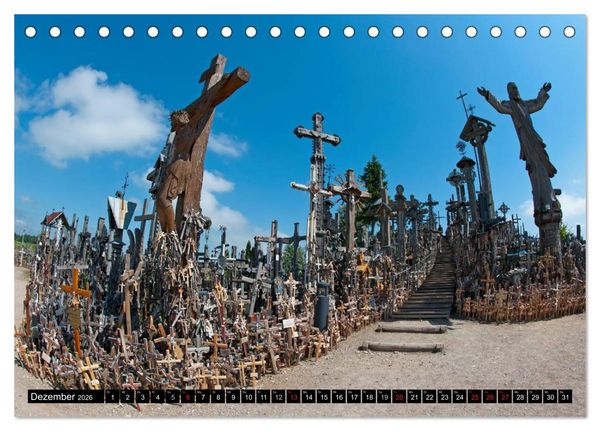 Produktbild: Litauens Sch&ouml;nheiten (Tischkalender 2026 DIN A5 quer), CALVENDO Monatskalender