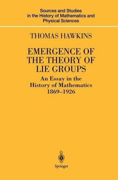 Produktbild: Emergence of the Theory of Lie Groups