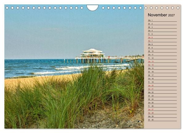 Produktbild: Timmendorfer Strand - Urlaubsimpressionen (Wandkalender 2027 DIN A4 quer), CALVENDO Monatskalender