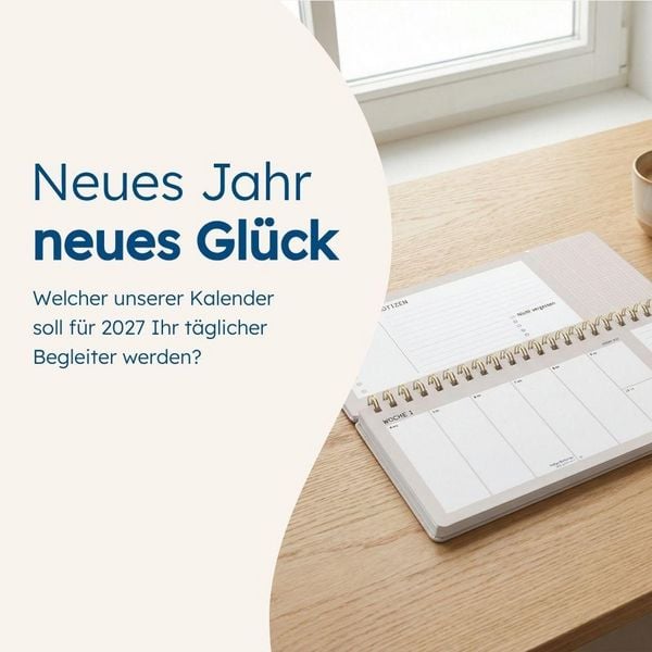 Produktbild: Wochenplaner 2027 Blumenmomente (mit Kalendarium)