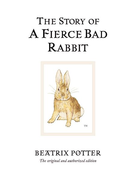 Produktbild: The Story of a Fierce Bad Rabbit