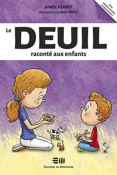 Produktbild: Le deuil raconte aux enfants