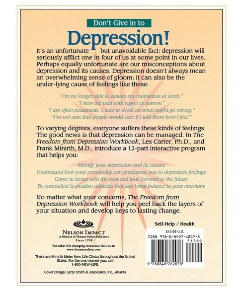 Produktbild: The Freedom from Depression Workbook