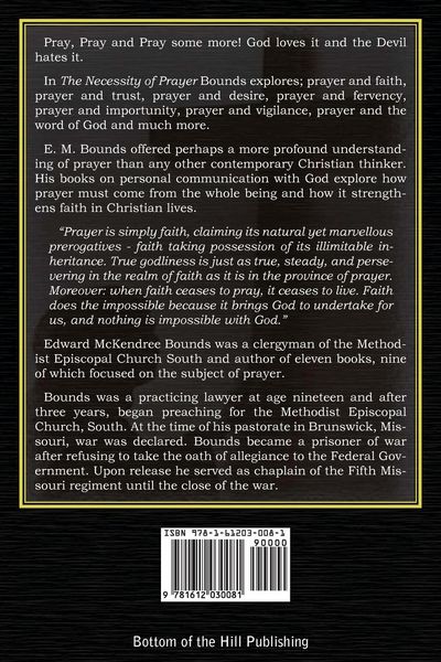 Produktbild: The Necessity of Prayer