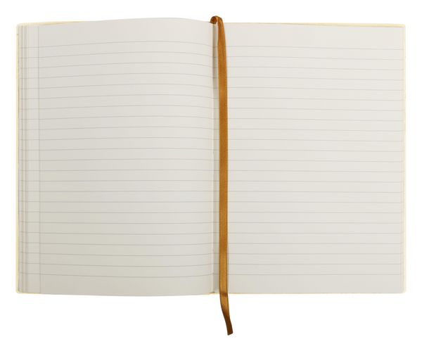 Produktbild: Flying Spirit, Notizbuch A5 mit Fadenbindung und Vintage-Ledereinband, beige, 90 Blatt 90g liniert