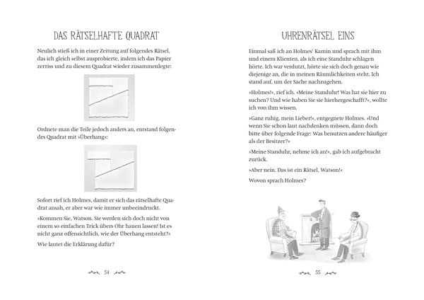 Produktbild: Sherlock Holmes - Verzwickt-verwickelte R&auml;tsel. F&uuml;r Kinder ab 8 Jahren