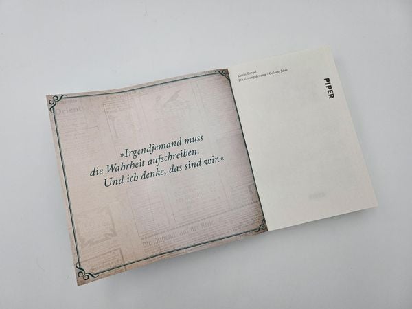 Produktbild: Die Zeitungsdynastie &ndash; Goldene Jahre