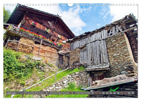 Produktbild: Ultental Wundersch&ouml;ne alte Bauernh&auml;user (Wandkalender 2026 DIN A3 quer), CALVENDO Monatskalender