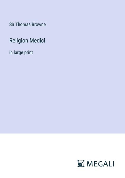 Produktbild: Religion Medici