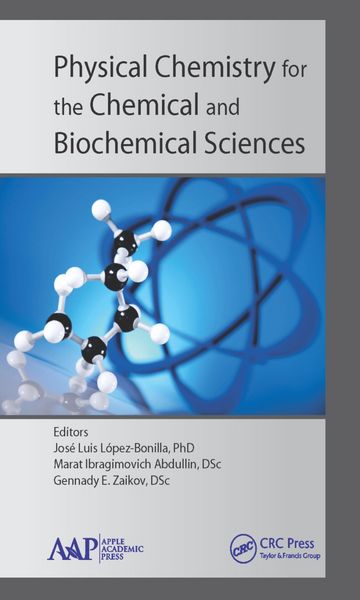 Produktbild: Physical Chemistry for the Chemical and Biochemical Sciences