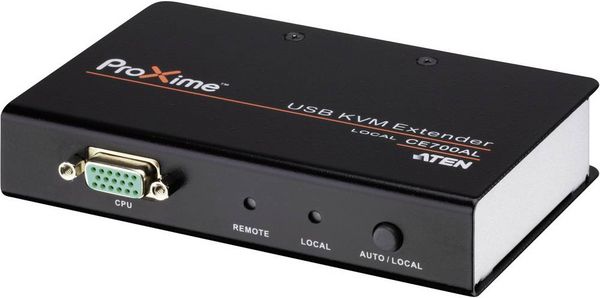 Produktbild: ATEN CE700A VGA, USB-A (USB 2.0) Extender (Verl&auml;ngerung) &uuml;ber Netzwerkkabel RJ45 150m