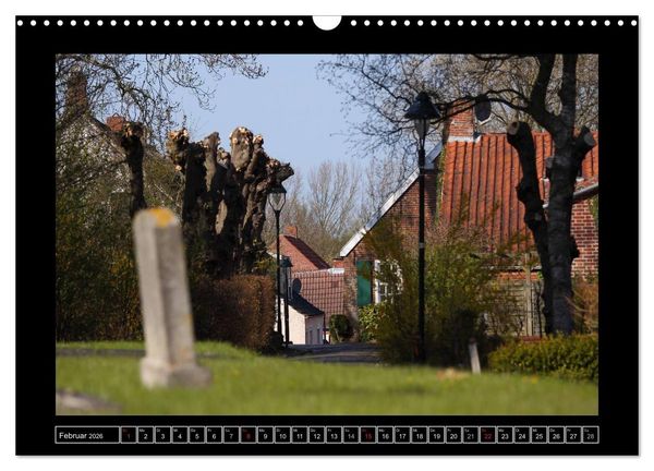 Produktbild: Rysum - Warfendorf in Ostfriesland (Wandkalender 2026 DIN A3 quer), CALVENDO Monatskalender