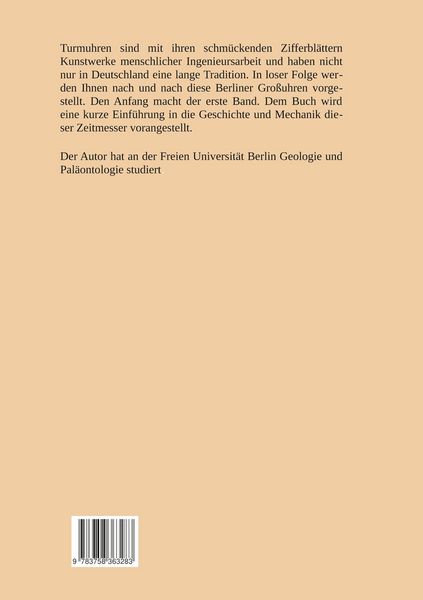 Produktbild: Turmuhren in Berlin